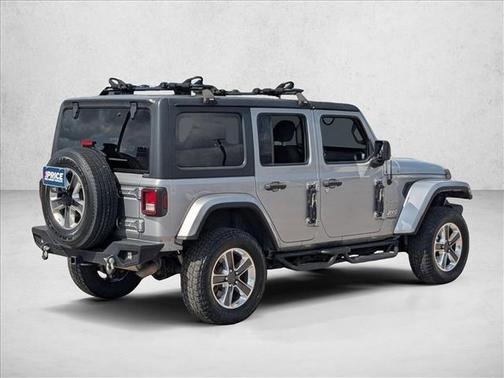 Billet Silver Metallic Clearcoat 2020 Jeep Wrangler Unlimited Sahara