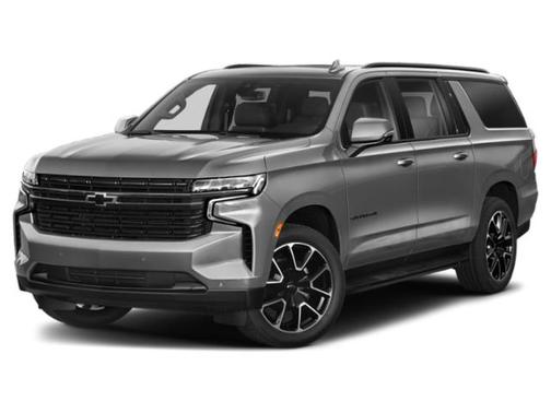 Satin Steel Metallic 2022 Chevrolet Suburban RST