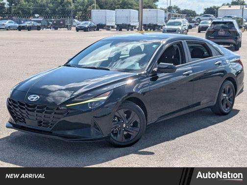Phantom Black 2021 Hyundai ELANTRA SEL