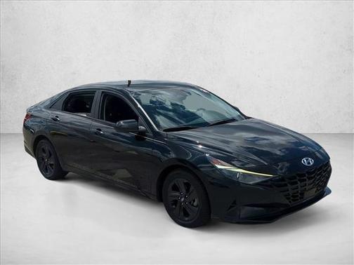 Phantom Black 2021 Hyundai ELANTRA SEL