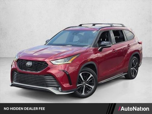 Ruby Flare Pearl 2022 Toyota Highlander XSE