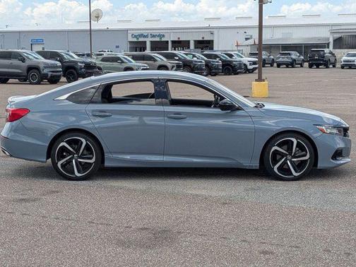 Silver/Gray 2022 Honda Accord Sport SE 1.5T