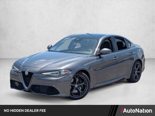 Vesuvio Gray Metallic 2019 Alfa Romeo Giulia Ti Sport