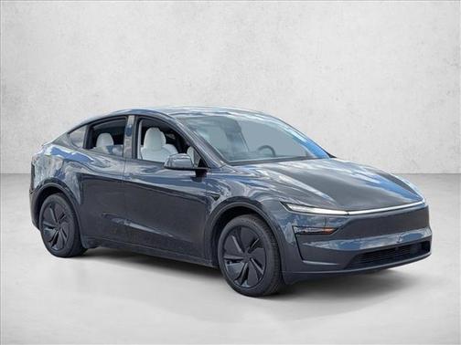 Silver/Gray 2026 Tesla Model Y Long Range Launch Series