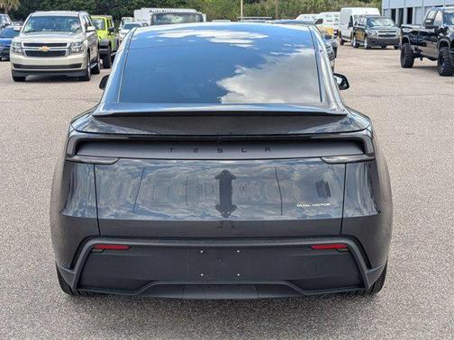 Silver/Gray 2026 Tesla Model Y Long Range Launch Series