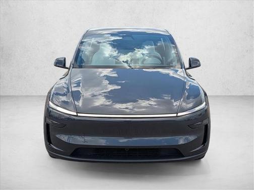 Silver/Gray 2026 Tesla Model Y Long Range Launch Series