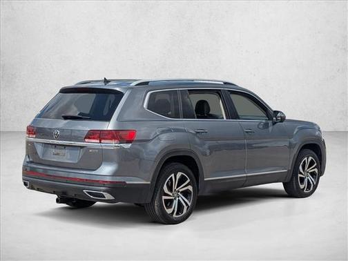 Silver/Gray 2021 Volkswagen Atlas 2.0T SEL