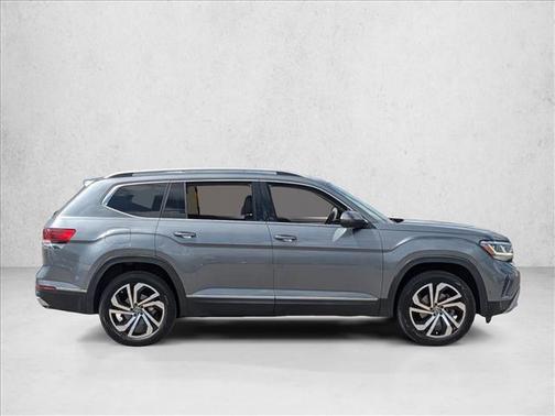 Silver/Gray 2021 Volkswagen Atlas 2.0T SEL