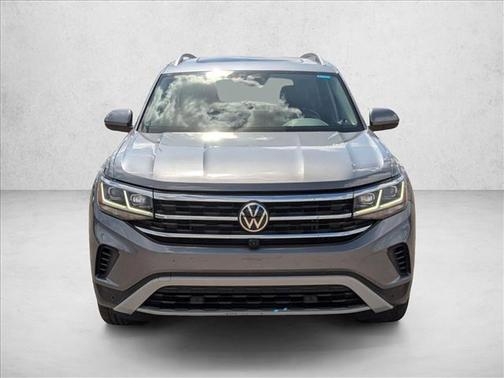 Silver/Gray 2021 Volkswagen Atlas 2.0T SEL