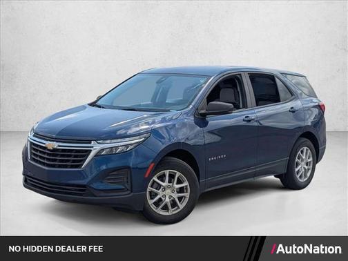 Blue Glow Metallic 2022 Chevrolet Equinox LS
