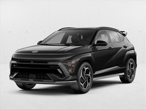 Ultimate Red Metallic w/Black Roof 2024 Hyundai KONA N Line