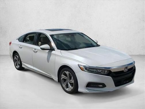 Platinum White Pea 2018 Honda Accord EX-L