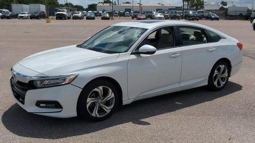 Platinum White Pea 2018 Honda Accord EX-L