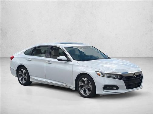 Platinum White Pea 2018 Honda Accord EX-L