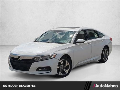 Platinum White Pea 2018 Honda Accord EX-L