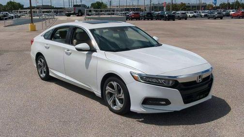 Platinum White Pea 2018 Honda Accord EX-L