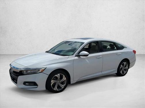 Platinum White Pea 2018 Honda Accord EX-L