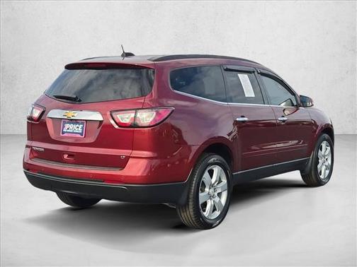Siren Red Tintcoat 2017 Chevrolet Traverse 1LT
