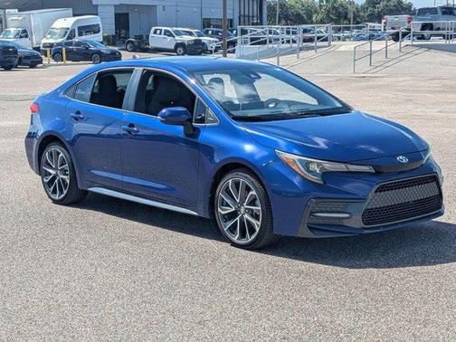 Blue Crush Metallic 2020 Toyota Corolla SE