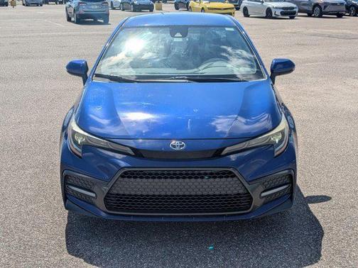 Blue Crush Metallic 2020 Toyota Corolla SE