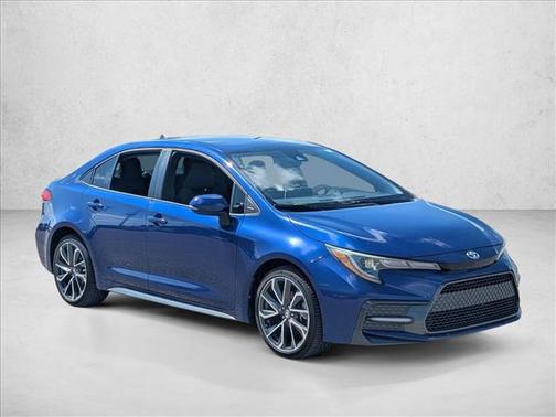 Blue Crush Metallic 2020 Toyota Corolla SE