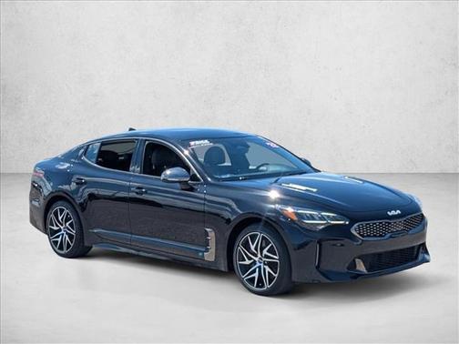 Aurora Black 2022 Kia Stinger GT-Line