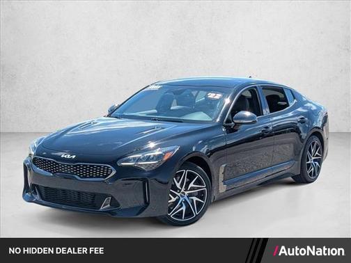 Aurora Black 2022 Kia Stinger GT-Line