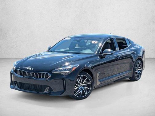 Aurora Black 2022 Kia Stinger GT-Line