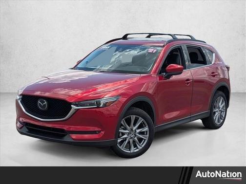 Soul Red Crystal Metallic 2021 Mazda CX-5 Grand Touring