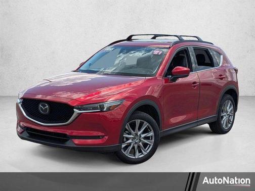 Soul Red Crystal Metallic 2021 Mazda CX-5 Grand Touring
