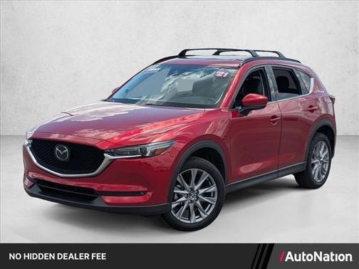 Soul Red Crystal Metallic 2021 Mazda CX-5 Grand Touring