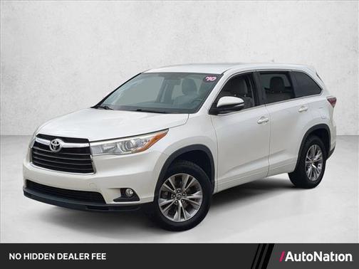 Blizzard Pearl 2016 Toyota Highlander LE Plus