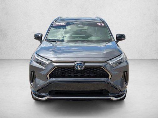 Magnetic Gray Metallic/Midnight Black Metallic 2023 Toyota RAV4 Prime XSE