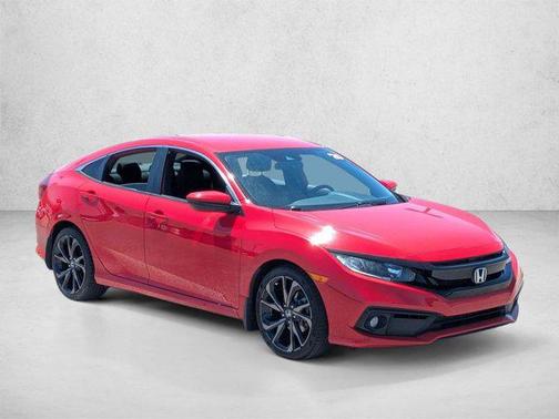 Rallye Red 2020 Honda Civic Sport
