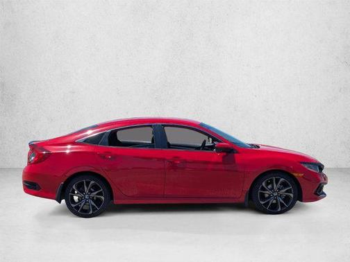 Rallye Red 2020 Honda Civic Sport