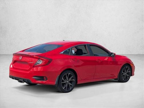Rallye Red 2020 Honda Civic Sport