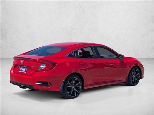 Rallye Red 2020 Honda Civic Sport
