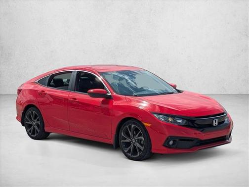 Rallye Red 2020 Honda Civic Sport