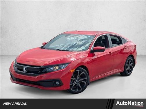 Rallye Red 2020 Honda Civic Sport