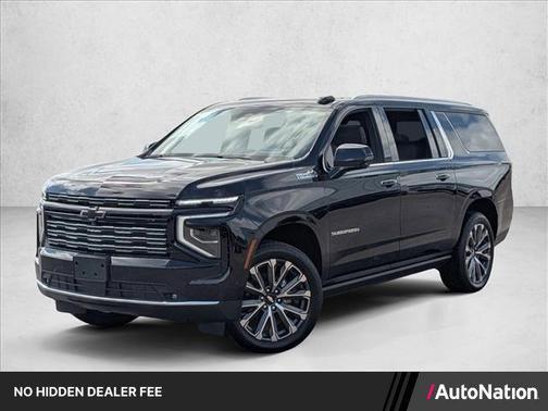 Black 2026 Chevrolet Suburban High Country, RWD