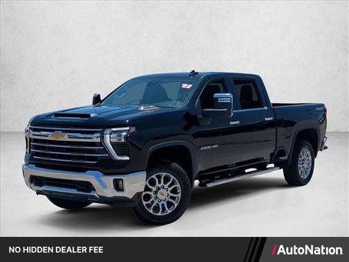 Black 2025 Chevrolet Silverado 2500 LTZ