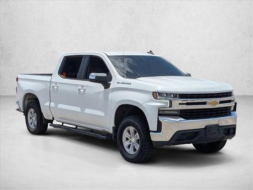 Summit White 2021 Chevrolet Silverado 1500 LT