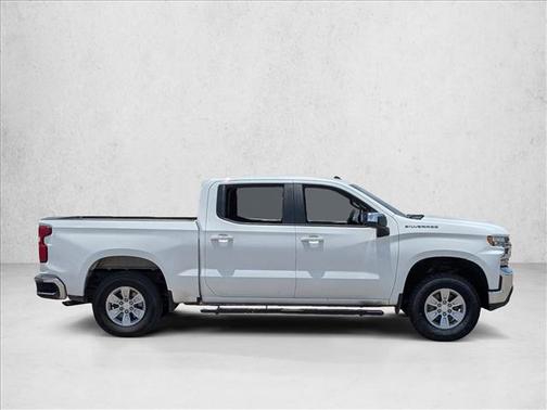 Summit White 2021 Chevrolet Silverado 1500 LT