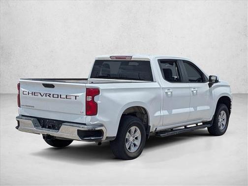 Summit White 2021 Chevrolet Silverado 1500 LT