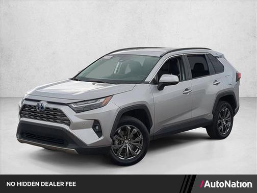 Silver Sky Metallic 2024 Toyota RAV4 Hybrid SE