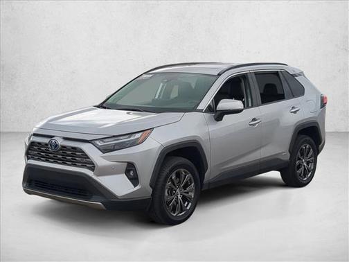 Silver Sky Metallic 2024 Toyota RAV4 Hybrid SE