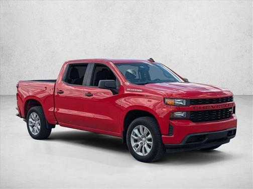 Red Hot 2021 Chevrolet Silverado 1500 Custom