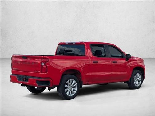 Red Hot 2021 Chevrolet Silverado 1500 Custom