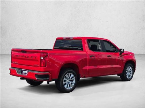 Red Hot 2021 Chevrolet Silverado 1500 Custom