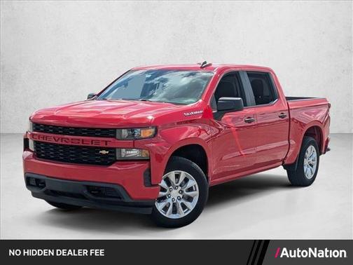 Red Hot 2021 Chevrolet Silverado 1500 Custom